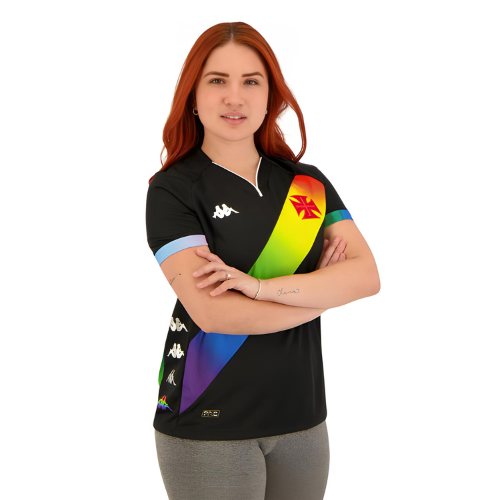 Camisa Feminina Vasco 2023/24 I LGBTQIAPN+