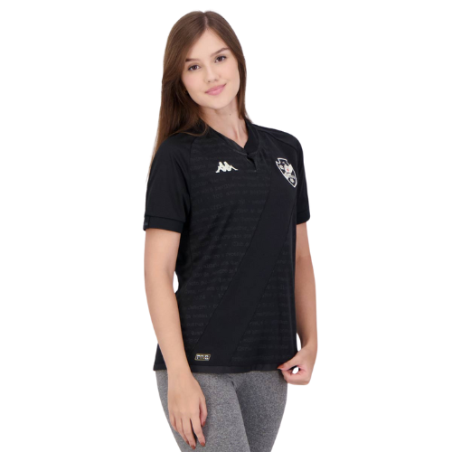 Camisa Feminina Vasco 2024/25 III Preta